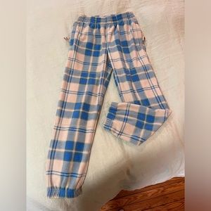Aritzia TNA plaid sweatpants